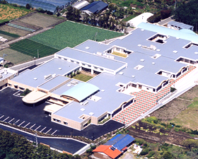身体障害者療護施設島原療護センター 全景1